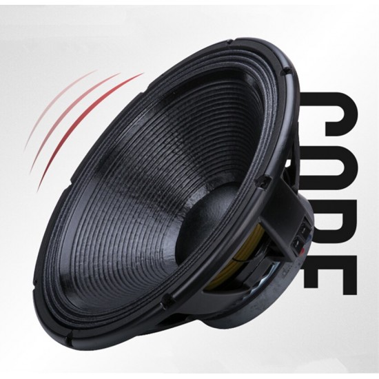 PA-059 Professional Audio  18 Inch Bass Woofer Speaker Unit 100mm Ferrite 220 Magnetic 25 Thick 8 ohm 800W 96dB