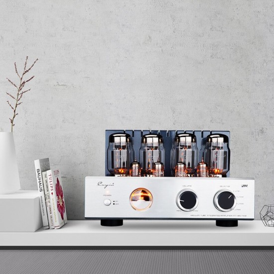 Cayin MT-45MK2 Plus Vacuum Tube Push-pull AB1 Integrated Amplifier TR/UL EL34/KT88 Switch 35W*2 EL34 & KT88 40W*2 GE(5BK7)
