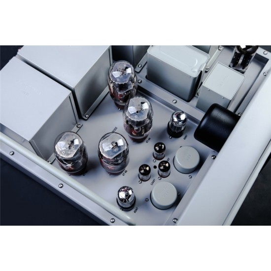 Q-018 Line Magnetic Tube Amplifier LM-126 Vintage Tube Amp KT66*4 Study Copy Western Electric Sound Use WE618 Transformer Input