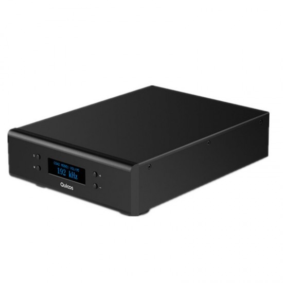 QLS QA890 OLED Native HiFi Balanced Decoder DAC USB RCA Coaxial DOP Hardware Solutions PCM DSD 24Bit 192KHz 192KHz DSD64