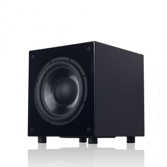 Queenway QS-10 10" Inch Powered  Active Subwoofer Sub Piano Lacquer Paint Active+passive Speaker Driver AC100-240V 300W