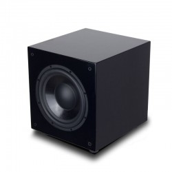 Queenway QS-10 10" Inch Powered  Active Subwoofer Sub Piano Lacquer Paint Active+passive Speaker Driver AC100-240V 300W