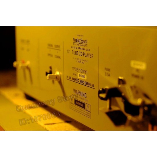R-010 Line Magnetic Tube Amplifier  Analog Sound AS-121 Tube Vacuum Tube Amplifier Output CD Player Phillips 1202 Chip