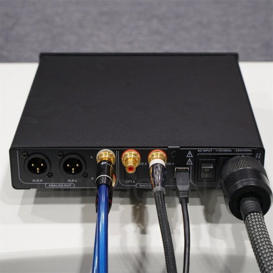NA-01 Denafrips ARES II 24bit/384KHZ(USB)DSD 11.288MHZ(USB) DAC IIS i2S input Top Hi-end Power Supply Transformer 115/230V