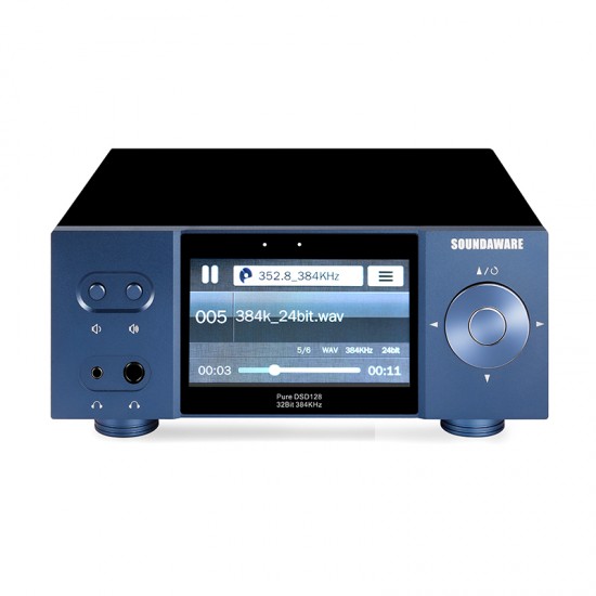 R-077 SOUNDAWARE A1 National HIFI Streaming Music Player Multifunctional Integrated Desktop with DAC Dual Headphone Amplifier