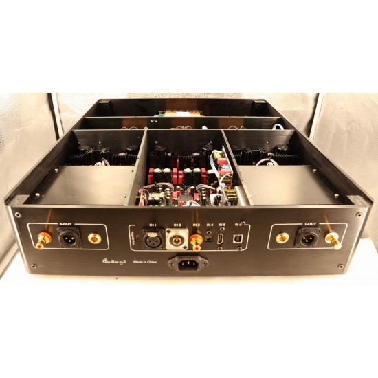 R2R R-7HE Fully Balance Discrete R2R Resistor Ladders Decoder DSD512 DXD DAC PCM384K Amanero USB FPGA Femtosecond TCXOs