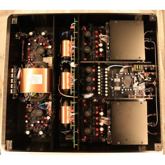 R2R R-8HE Fully Balance Discrete R2R Resistor Ladders Decoder DSD512 DXD DAC PCM384K Amanero USB FPGA Femtosecond TCXOs