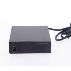 RCA to XLR/XLR to RCA audio signal converter, dedicated IC conversion