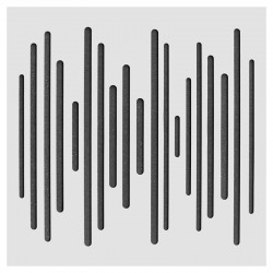 SH-003 WAVE600 tuning board Lightweight MLS two-dimensional full-frequency acoustic body Sound-absorbing diffuser  Microporous
