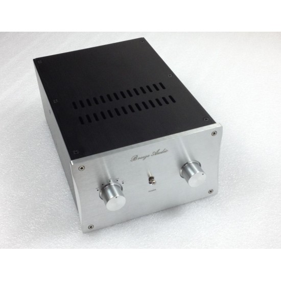 STK-4234 Full aluminum Audio box desktop power amplifier case Internal 288x198x120mm