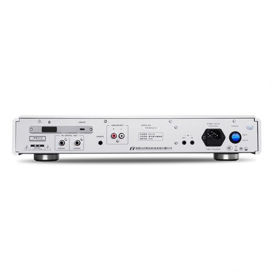 Shanling CD1.2A  HIFI CD player HIFI bile CD player tube USB DSD64 sound card Bluetooth-compatible 5.0 decoding