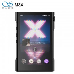 Shanling M3X MQA Support Hi-Res Portable Player Dual ES9219C DAC/AMP DSD256 384kHz/32bit Two-way Bluetooth 3.5mm&4.4mm output