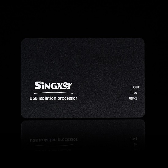Singxer UIP-1 Digital Interface USB Isolation Processor High Speed USB2.0 Purifier CNC Aluminum Chassis rate: 480Mbps