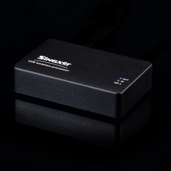 Singxer UIP-1 Digital Interface USB Isolation Processor High Speed USB2.0 Purifier CNC Aluminum Chassis rate: 480Mbps