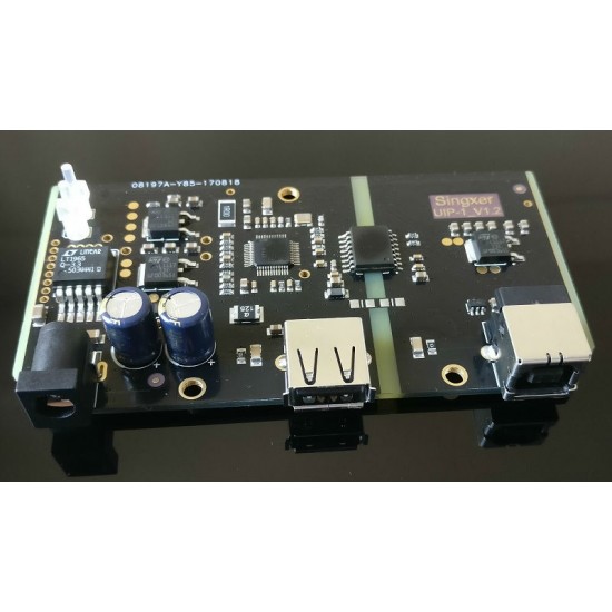 Singxer UIP-1 Digital Interface USB Isolation Processor High Speed USB2.0 Purifier CNC Aluminum Chassis rate: 480Mbps