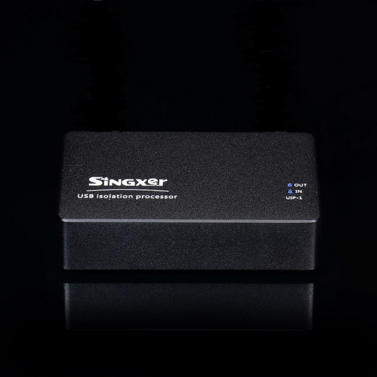 Singxer UIP-1 Digital Interface USB Isolation Processor High Speed USB2.0 Purifier CNC Aluminum Chassis rate: 480Mbps