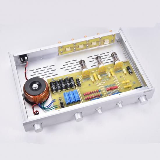 T-024 Reference/copy MC22 Vacuum Tube Pre Amplifier HiFi Preamp JJ ECC83*3 Customized transformer Hi-end Preamplifier