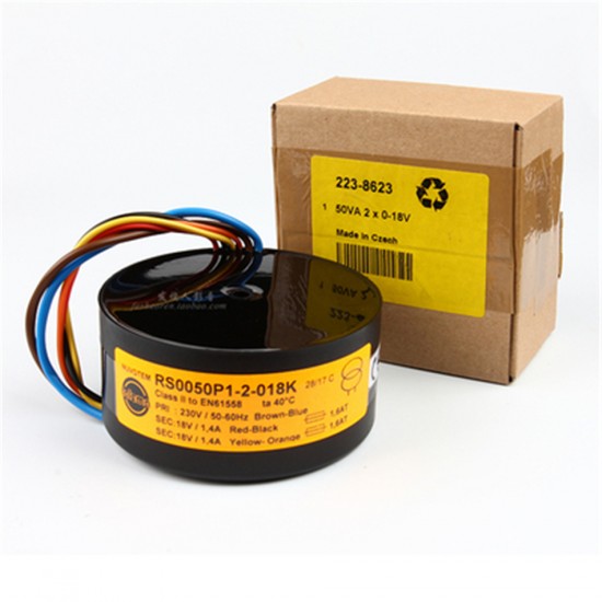 T-027  2* 6V 9V 12V 15V 18V 25V 50VA  NEW Talema RS Nuvotem  Sealing  Toroidal Transformer   50W