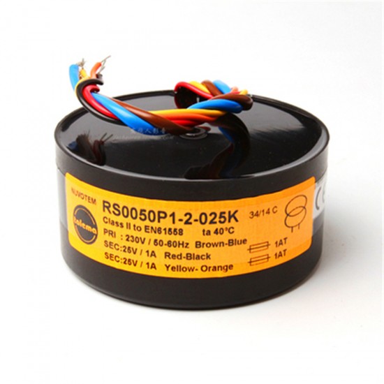 T-027  2* 6V 9V 12V 15V 18V 25V 50VA  NEW Talema RS Nuvotem  Sealing  Toroidal Transformer   50W