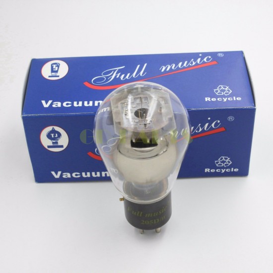 T-049 Fullmusic 205D/n 205D Vacuum Tube Mesh Plated Factory Test and Match HIFI AUDIO Vintage Tube Amplifier Upgrade