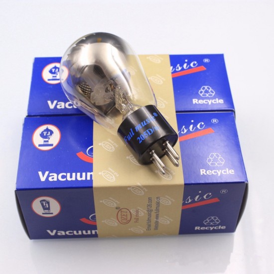 T-049 Fullmusic 205D/n 205D Vacuum Tube Mesh Plated Factory Test and Match HIFI AUDIO Vintage Tube Amplifier Upgrade