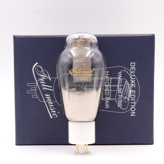 T-052 Fullmusic Premium 274B/Q 274BQ Rectifier Vacuum Tube Replace 5U4G GZ34 274B Tubes For Vintage Hifi Audio DIY