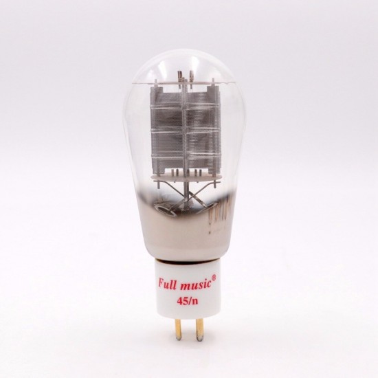 T-060 New Matched Pair TJ Fullmusic 45/n Vacuum Tube Replace 45 tubes for Vintage Amplifier DIY Mesh Plate