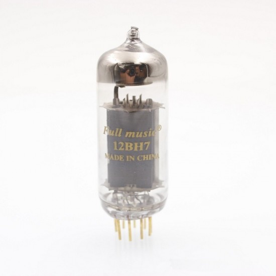 T-063 Fullmusic 12BH7 Vacuum Tube FOR Hifi Vintage Tube Amplifier DIY Factory Test Match Pair