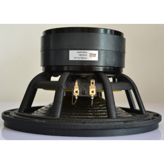 T8-225 8 inch OD=225mm 50mm Invoice Coil Mid-woofer Speaker 80W~160W Sensitivity 90dB Frequency 36Hz 3.9kg/PCS