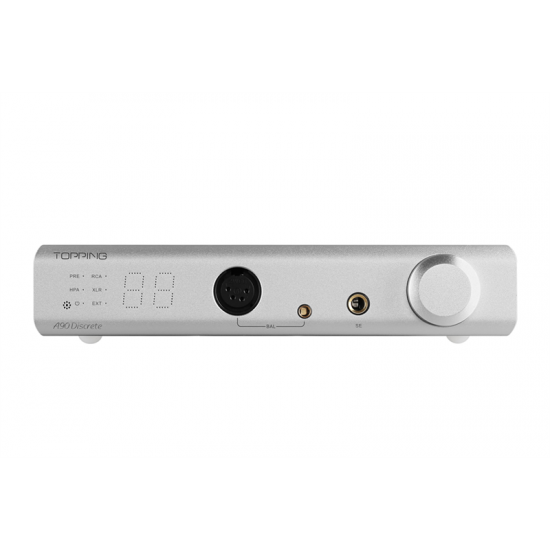 TOPPING A90 Discrete Fully Dirscrete Balanced Headphone Amplifier NFCA 4Pin XLR /4.4 Balanced/6.35mm SE Output Pre-amplifier