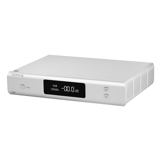TOPPING DM7 8 Channel USB DAC ES9038PRO Decoder Full Balanced HIFI DSD128 Native PCM 32bit192kHz Decoding