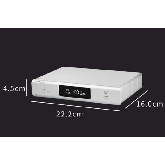 TOPPING DM7 8 Channel USB DAC ES9038PRO Decoder Full Balanced HIFI DSD128 Native PCM 32bit192kHz Decoding