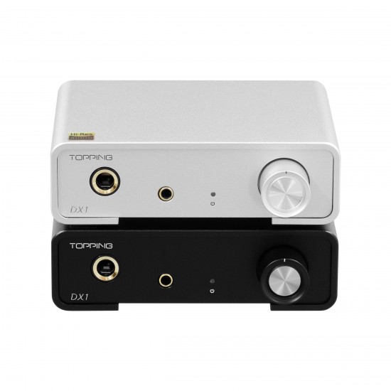 TOPPING DX1 HiRes Audio DAC&amp;Headphone Amplifier Newest AK4493S 0.0002% THD+N Support Up To DSD256 And PCM384 XMOS XU208 Decoder