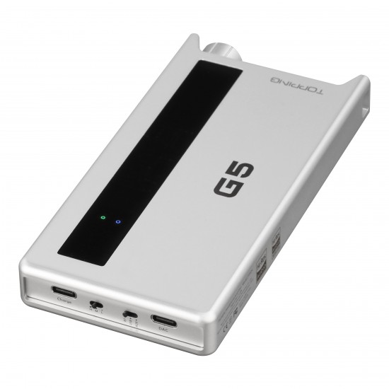 TOPPING G5 Headphone Amplifier Portable ES9068AS DAC&amp;Amp LDAC Hi-res Audio Support UP To DSD512 768kHz