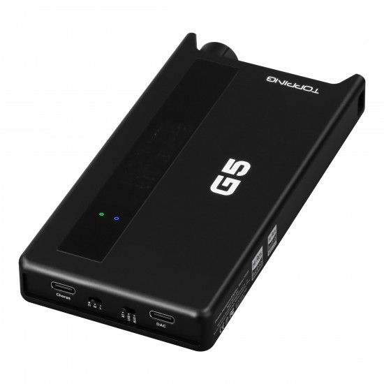 TOPPING G5 Headphone Amplifier Portable ES9068AS DAC&amp;Amp LDAC Hi-res Audio Support UP To DSD512 768kHz
