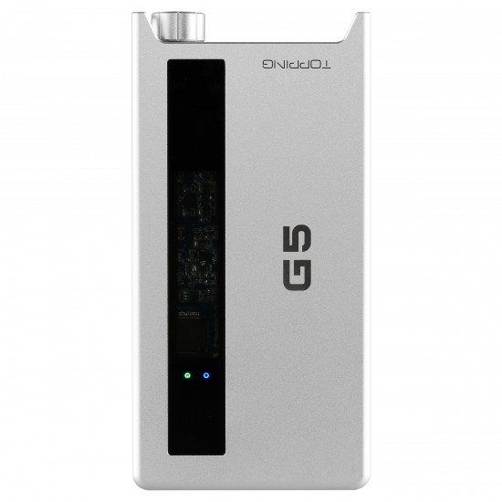 TOPPING G5 Headphone Amplifier Portable ES9068AS DAC&amp;Amp LDAC Hi-res Audio Support UP To DSD512 768kHz