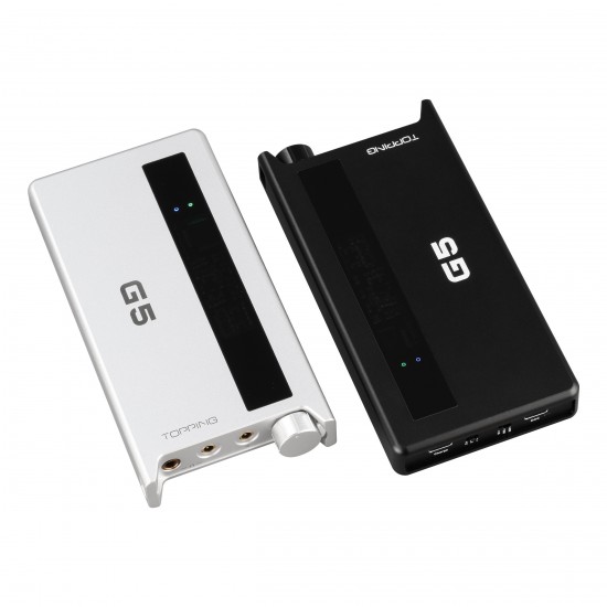 TOPPING G5 Headphone Amplifier Portable ES9068AS DAC&amp;Amp LDAC Hi-res Audio Support UP To DSD512 768kHz