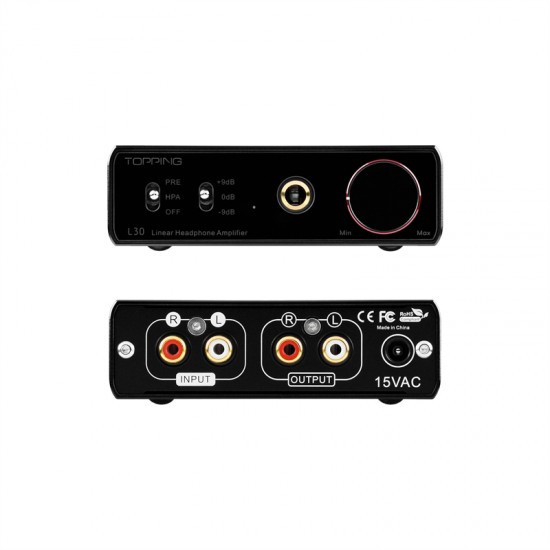TOPPING L30II NFCA Modules UHGF Technology 0.3uV Ultra Low Noise Cost-effective Headphone Amplifier