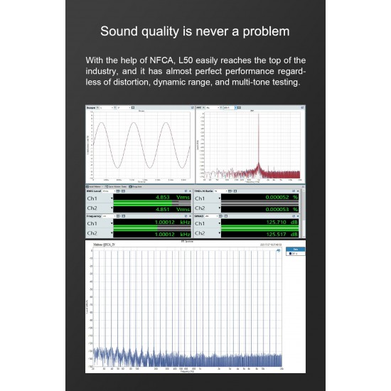 TOPPING L50 NFCA Headphone Amplifier SE+BAL Input 6.35mm/XLR Output Hi-Res Audio amplifier