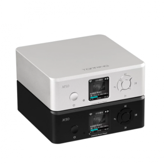 TOPPING M50 Digital Music Player Support DSD256 PCM 24bit384kHz HiFi Bluetooth Receiver with Remote Control