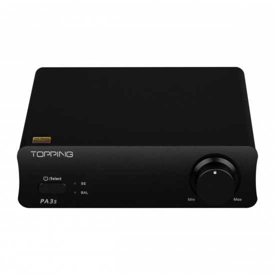 TP-04 TOPPING PA3S Desktop HiFi Digital Power Amplifier Audio Amplifier Two MA12070 Chips Class D Amplifier 80W