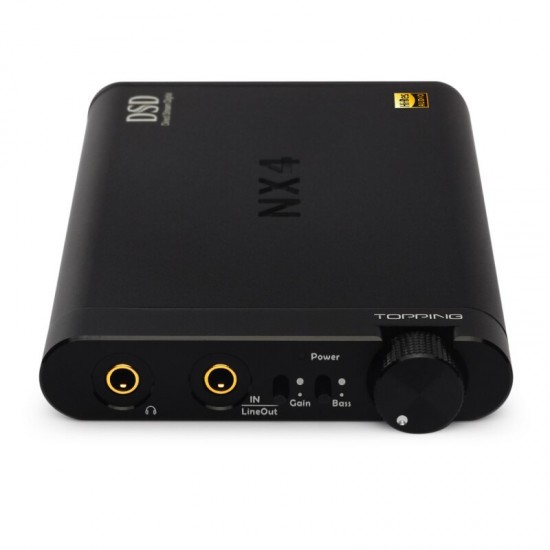 Topping NX4 DSD XMOS-XU208 DAC ES9038Q2M Portable USB DAC DSD NX4DSD Decoder Amplifier