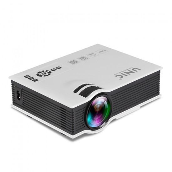 UC40+ Plus LED Projector Projetor 1200 lumens Home Theater Beamer Cheap Proyector with  AV SD VGA Support Full HD 1080P
