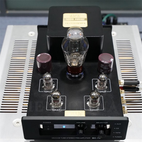 W-007 MEIXING MINGDA MC-7R the Latest Version Psvane 247B Tube Pre-amplifier Preamp Pre-amplifier Pre amplifier AC110/220V