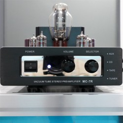W-007 MEIXING MINGDA MC-7R the Latest Version Psvane 247B Tube Pre-amplifier Preamp Pre-amplifier Pre amplifier AC110/220V