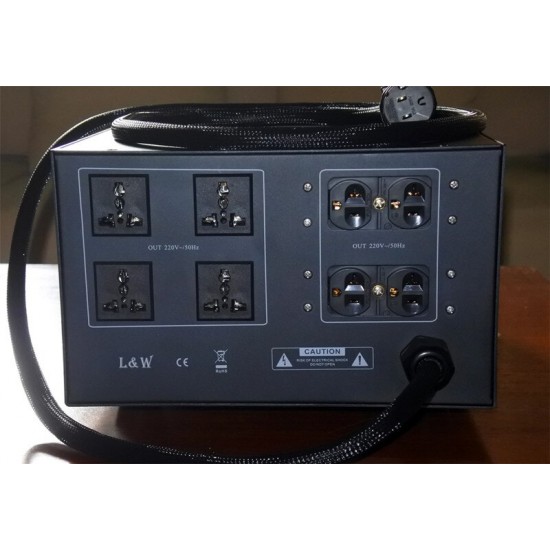 W-033 L&W TS2000 2000W/TS3000 3000W power processor, comprehensively improve system sound and video