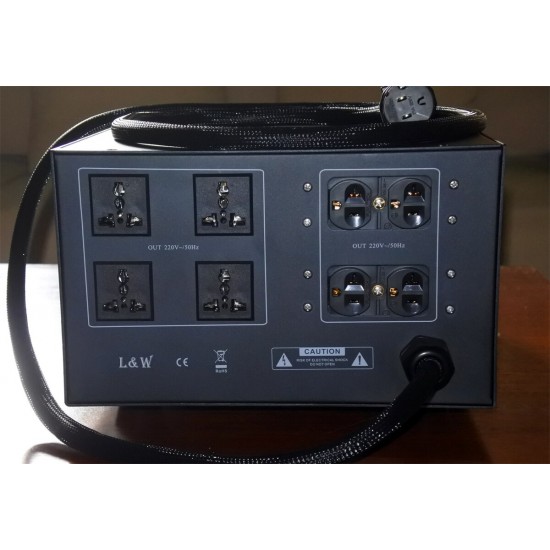 W-033 L&W TS2000 2000W/TS3000 3000W power processor, comprehensively improve system sound and video
