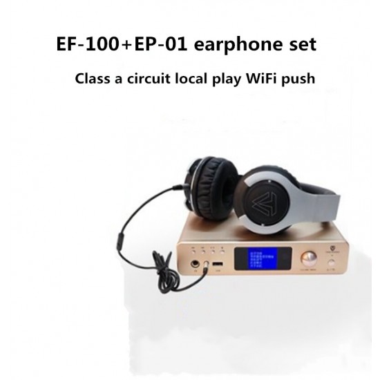 Winner/ EF-100+EP-01 earphone combination with wireless digital decoder 40 ohm / 1000mV / 104dB