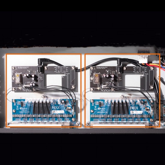 XL-06 Silent Angel Bonn N16 LPS Audio Grade Network Switch Linear-powered Clock Module Low-noise Main Board Hi-Fi Audio
