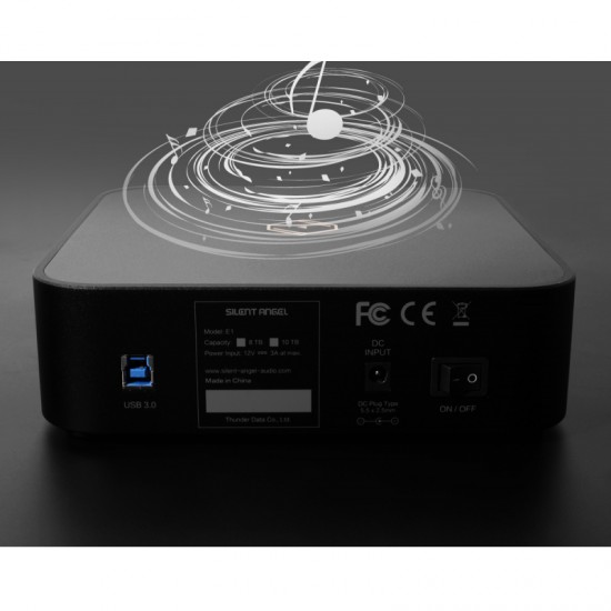 XL-08 Silent Angel Expander E1 hard disk expansion king streaming media plug-in 8TB/10TB supports linear power supply